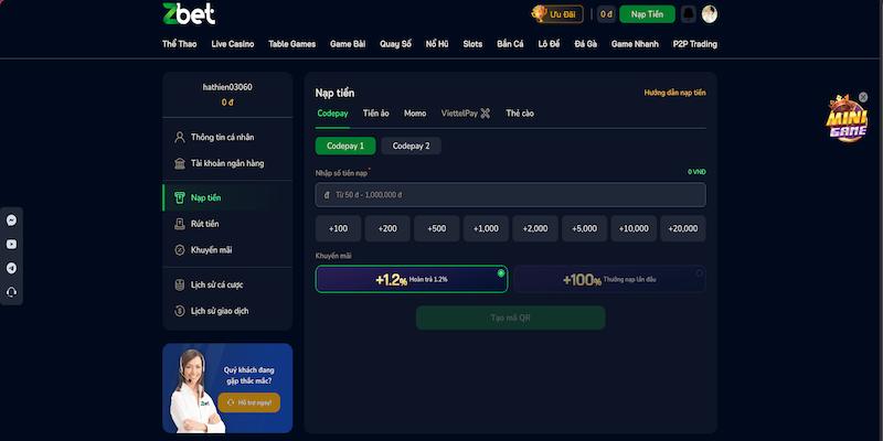 Nhiều hình thức giao dịch tiện lợi cho hội viên